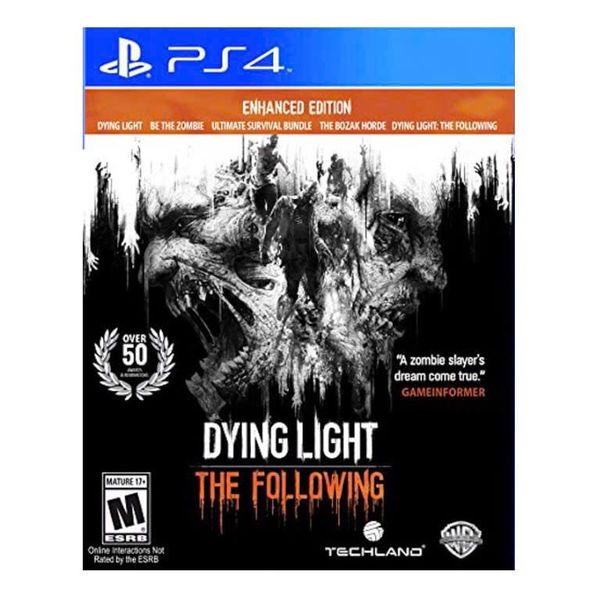 Đĩa Game PS4  Dying Light: The Following