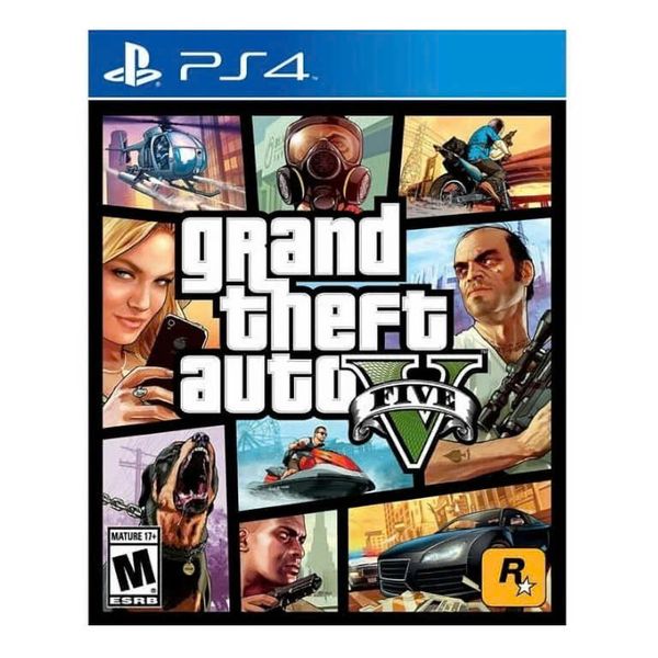 Đĩa Game PS4 GTA Grand Theft Auto V - Premium Online Edition Hệ US