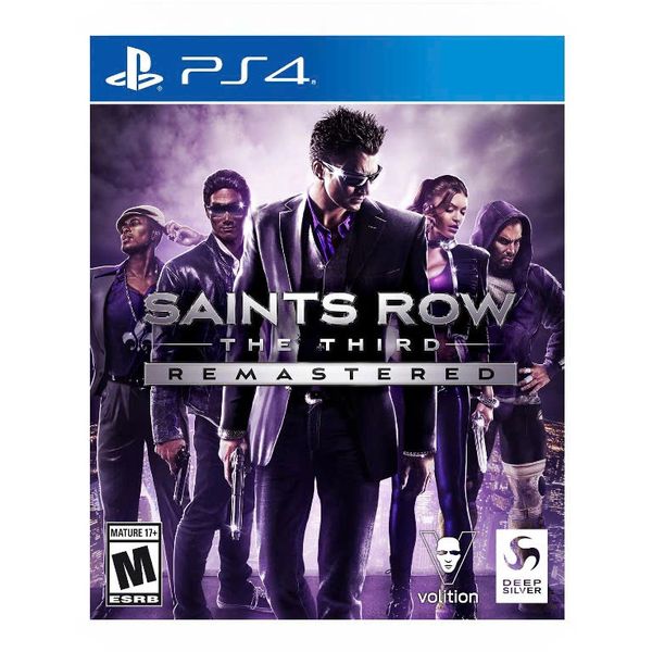 Đĩa Game PS4  Saints Row the Third Remastered
