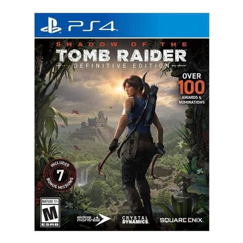 Đĩa Game PS4 Shadow of the Tomb Raider: Definitive Edition Hệ Us