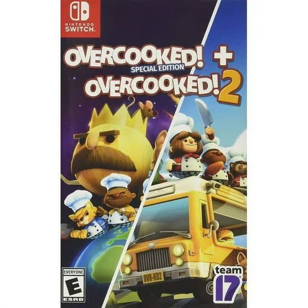 Game Nintendo Switch Overcooked! + Overcooked! 2