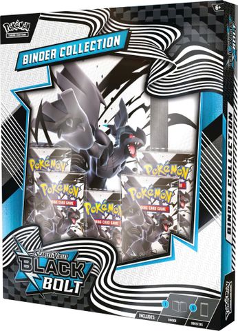 Pokemon TCG Black Bolt Flare Binder Premium Collection