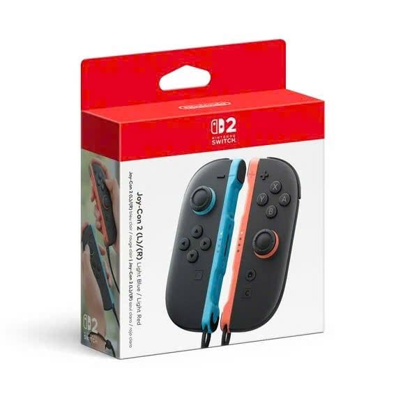 Joy-Con™ 2 (L)/(R) Light Blue/Light Red For Nintendo Switch 2