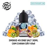  Smokio 49 DNB Salt Orange Passion Fruit Kiwi 30ml - Tinh Dầu Saltnic Chính Hãng 