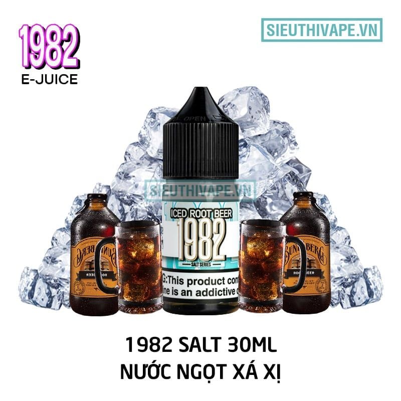  1982 Salt Root Beer 30ml - Tinh Dầu Salt Nic Chính Hãng 