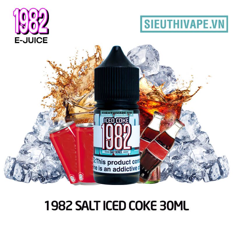  1982 Salt Iced Coke 30ml - Tinh Dầu Salt Nic Mỹ 