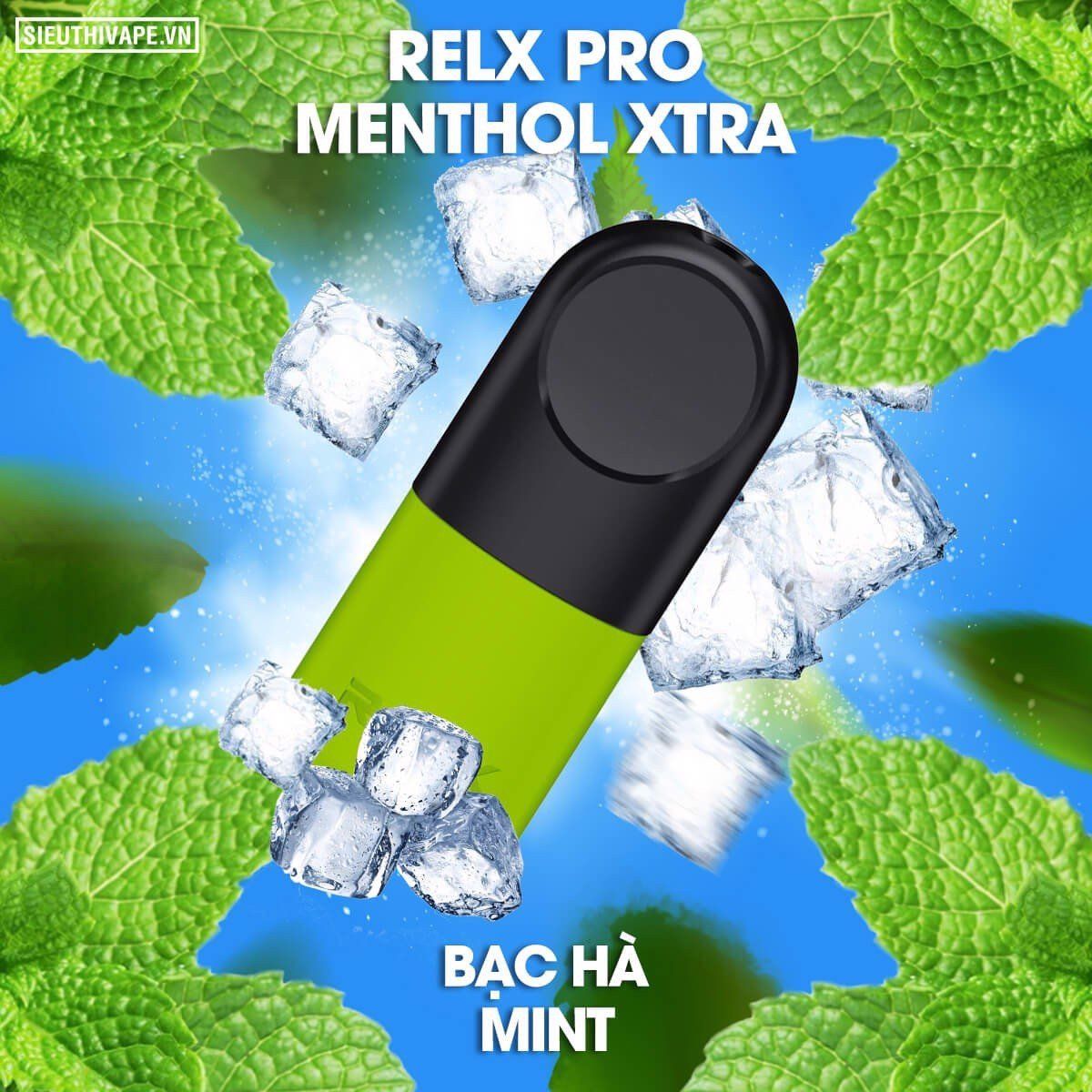  Pod Relx Pro 2 Menthol Xtra Cho Relx Pod - Chính Hãng 