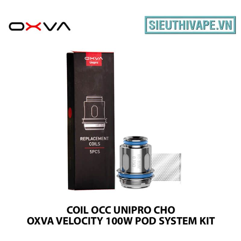  Coil Occ Unipro Cho OXVA Velocity 100W Pod System Kit Chính Hãng 