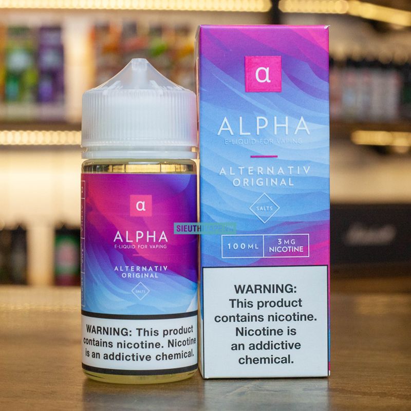  Alternativ Alpha 100ml - Tinh Dầu Vape Mỹ 