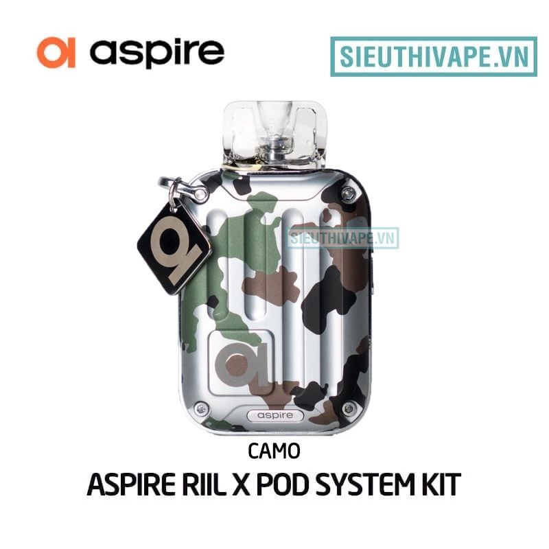  Aspire Riil X Camo 10th Anniversary Limited Edition - Pod System Chính Hãng 