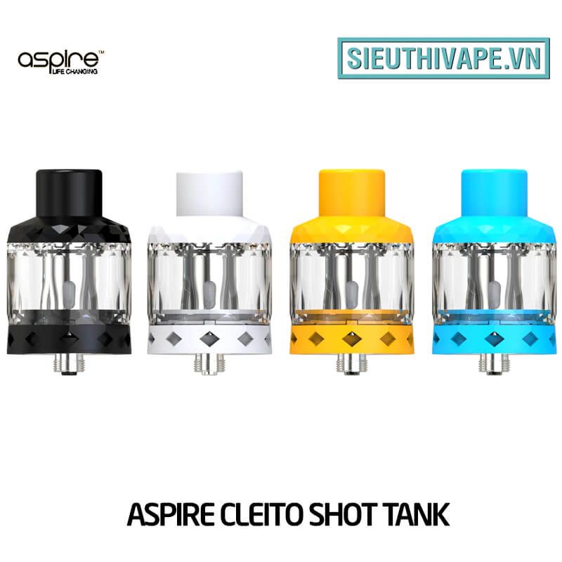  Aspire Cleito Shot Tank Dùng 1 Lần Mesh Coil 