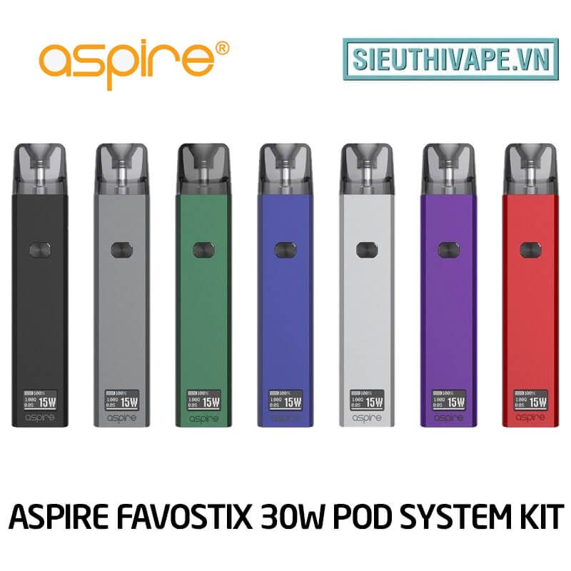  Aspire Favostix 30w Pod System Kit - Chính Hãng 