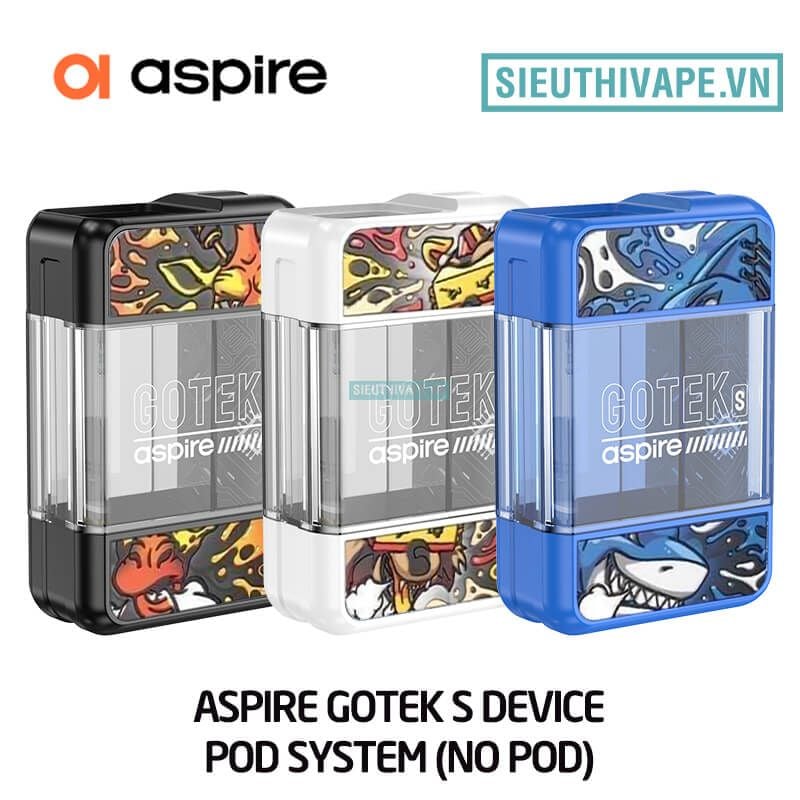  Aspire Gotek S Device (No Pod) - Vape Pod System Chính Hãng 