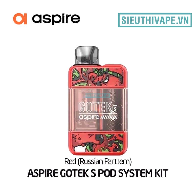  Aspire Gotek S Pod System Kit - Chính Hãng 