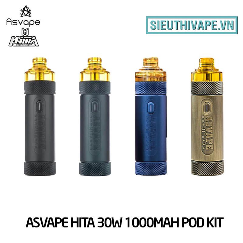  Asvape Hita 30W 1000mAh Pod Kit Chính Hãng 