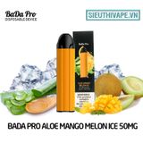  BaDa Pro Aloe Mango Melon Ice 50mg - Disposable Pod dùng 1 lần 