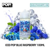  Iced Pop Blue Raspberry 100ml - Tinh Dầu Vape Mỹ 