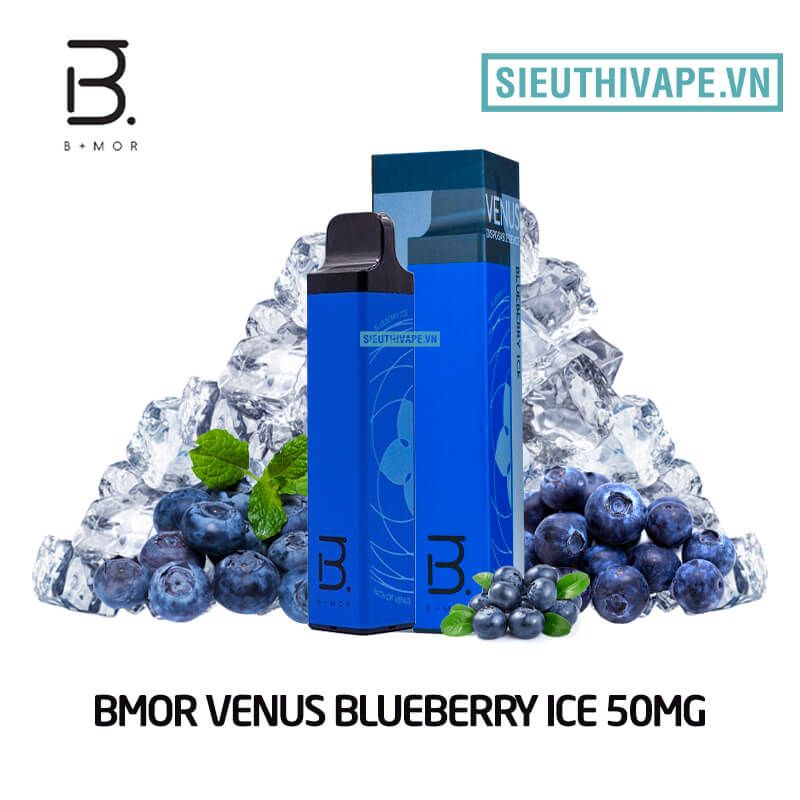  Bmor Vape Venus Blueberry Ice 50mg - Disposable Pod Dùng 1 Lần 