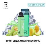  Bmor Vape Venus Milky Melon 50mg - Disposable Pod Dùng 1 Lần 