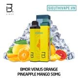  Bmor Vape Venus Orange Pineapple Mango 50mg - Disposable Pod Dùng 1 Lần 