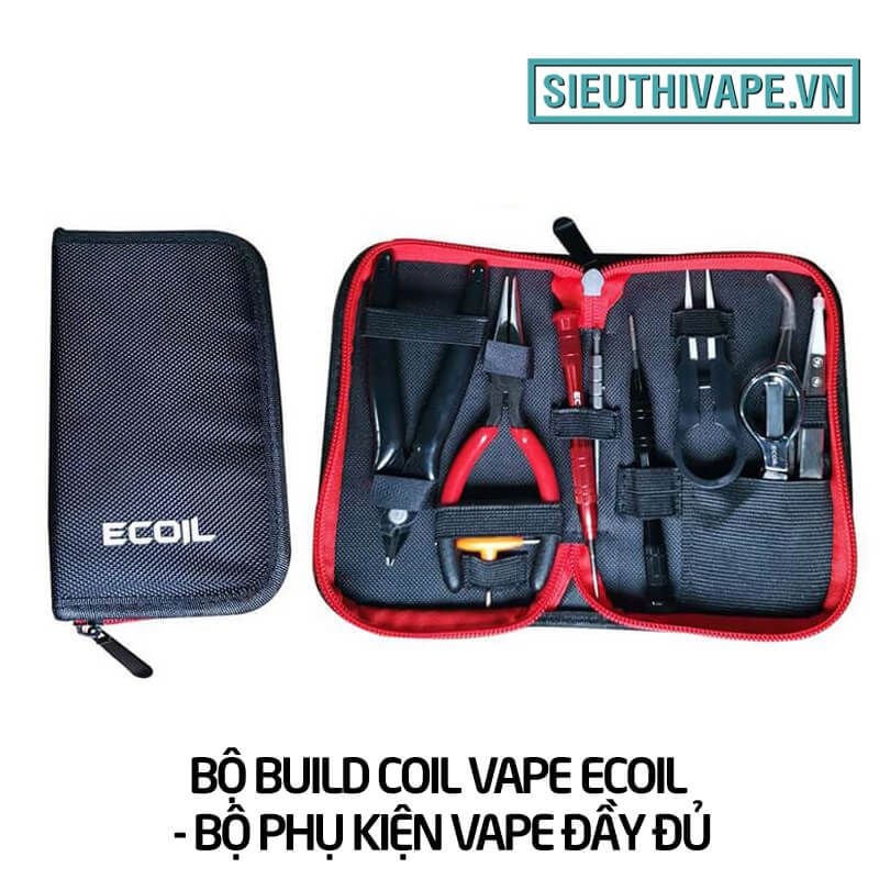  Bộ Build Coil Vape ECOIL - Bộ Phụ Kiện Vape Đầy Đủ 