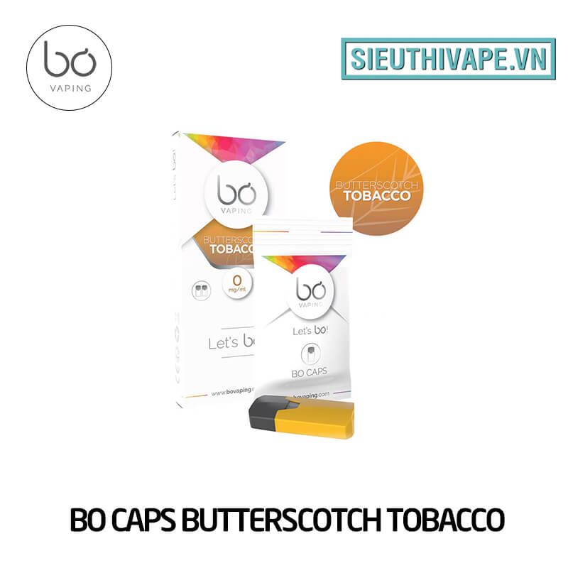  Bo Caps Butterscotch Tobacco Chính Hãng - 1 Cái 
