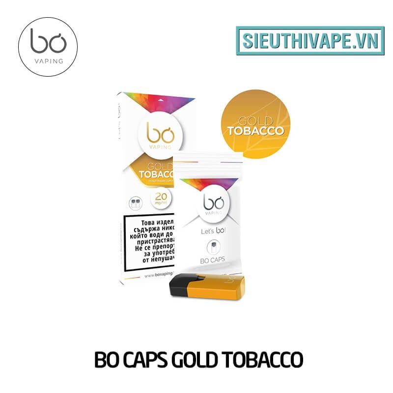  Bo Caps Gold Tobacco Chính Hãng - 1 Cái 