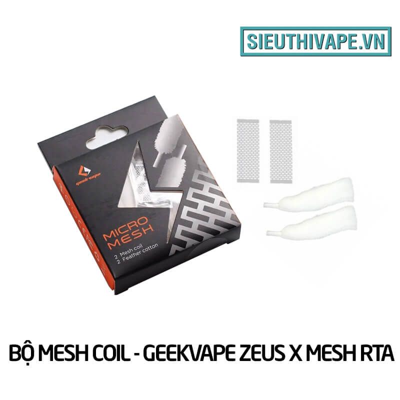  Bộ Mesh Coil Cho Geekvape Zeus X Mesh RTA Chính Hãng 