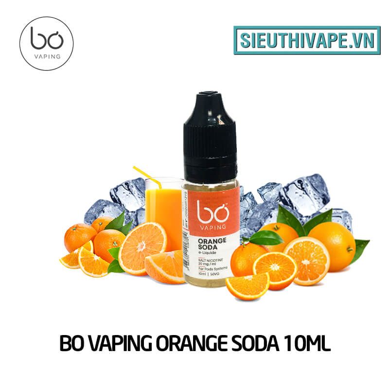  Bo Vaping Orange Soda 10ml - Tinh Dầu SaltNic Pháp 