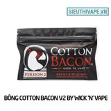  Bông Cotton Bacon V2 by Wick 'N' Vape - Bông Vape Chính Hãng 