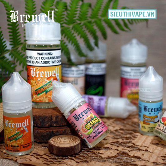  Brewell MFG Watermelon Kiwi 30ml - Tinh Dầu Saltnic Chính Hãng 