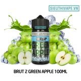  BRUTS 2 Green Apple 100ml - Tinh Dầu Vape Malaysia 