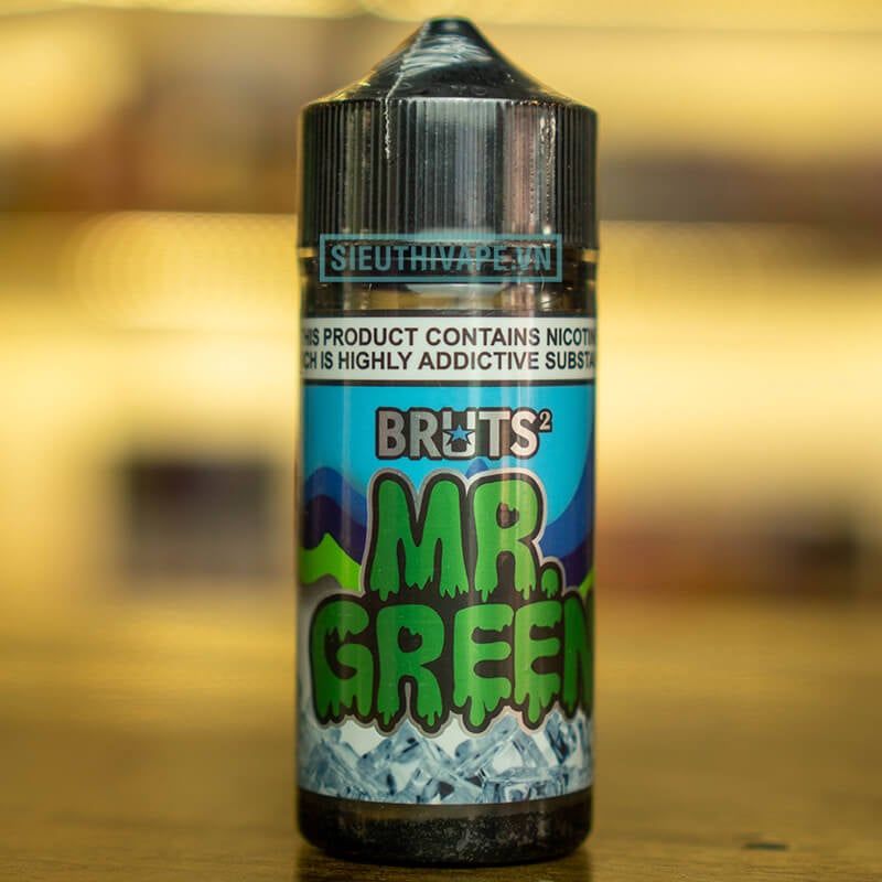  BRUTS 2 Mr Green 100ml - Tinh Dầu Vape Malaysia 