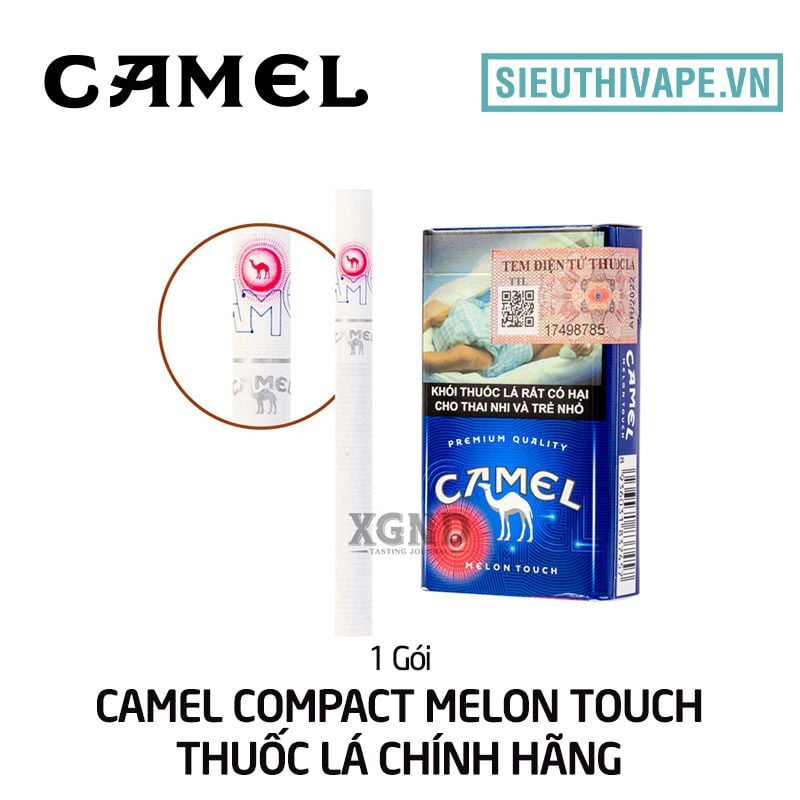  Camel Compact Melon Touch 1 Bấm Vị Dưa Hấu  - Thuốc Lá Chính Hãng 