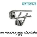  Clapton Coil Nichrome 80 1 Lõi Quấn Sẵn (1 cặp) 