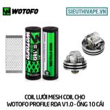  Coil lưới Mesh Coil Cho Wotofo Profile RDA v1.0 - Ống 10 Cái 