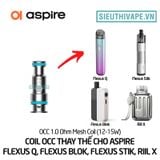  Coil OCC AF Coil Thay Thế Cho Aspire Flexus Q Pod System Kit - Chính Hãng 