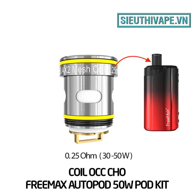  Coil Occ Cho Freemax Autopod 50W Pod Kit Chính Hãng 