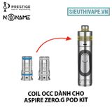  Coil Occ Cho Aspire Zero.G 40W 1500mAh Pod Kit Chính Hãng 