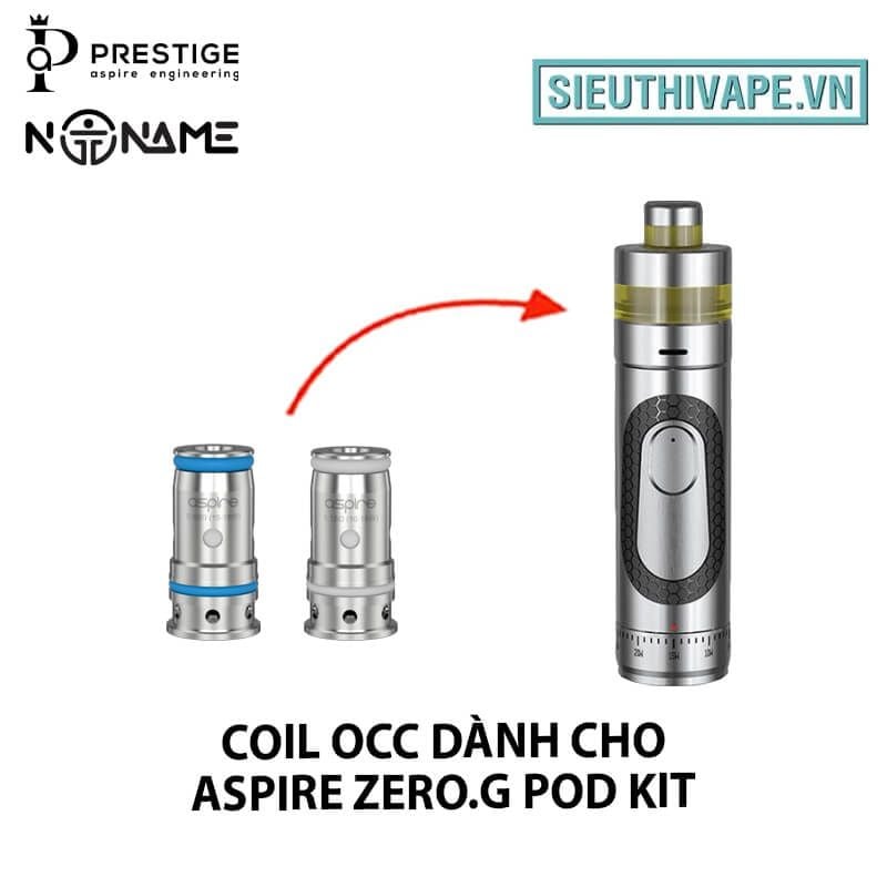  Coil Occ Cho Aspire Zero.G 40W 1500mAh Pod Kit Chính Hãng 