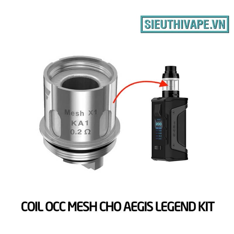  Coil Occ Mesh Cho Aegis Legend Kit Chính Hãng 