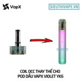  Coil OCC Thay Thế Cho Vapx Violet YK1 / Violet YK6 - Chính Hãng 