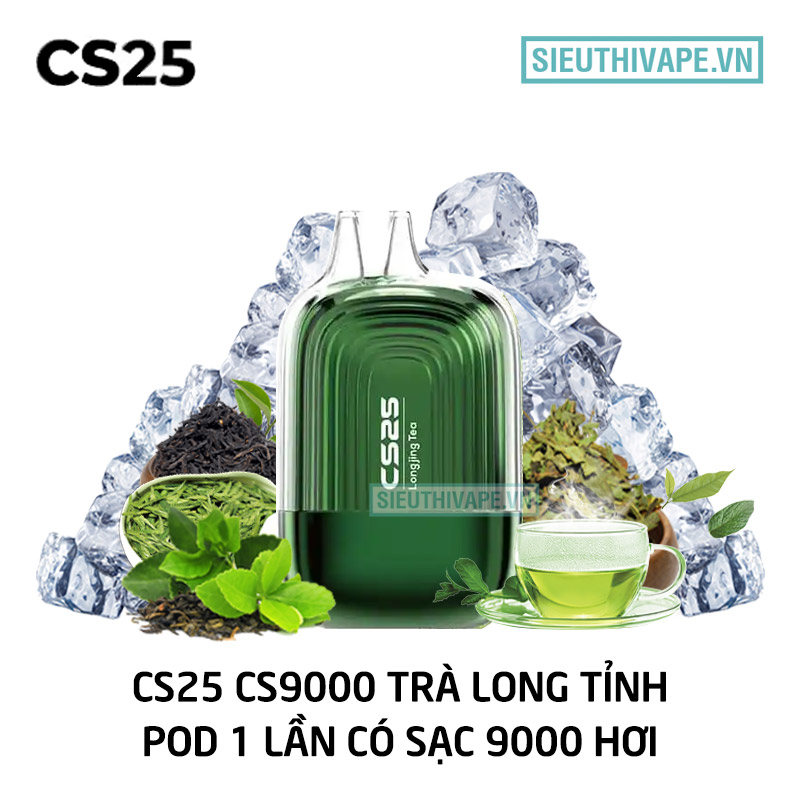 CS25 CS9000 Longjing Tea disposable pod