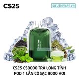  CS25 CS9000 Longjing Tea - Pod 1 Lần 9000 Hơi Có Sạc 