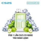  CS25 CS10000 Apple Ice - Pod 1 Lần Có Sạc 10000 Hơi 