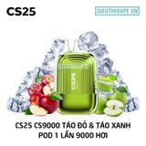  CS25 CS9000 Apple Ice - Pod 1 Lần 9000 Hơi Có Sạc 