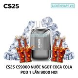  CS25 CS9000 Cola Ice - Pod 1 Lần 9000 Hơi Có Sạc 