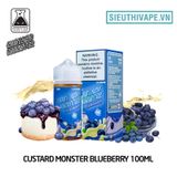  Custard Monster Blueberry 100ml - Tinh Dầu Vape Mỹ 