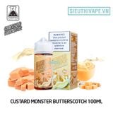  Custard Monster Butterscotch 100ml - Tinh Dầu Vape Mỹ 