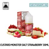  Custard Monster Salt Strawberry 30ml - Tinh Dầu Salt Nic Mỹ 